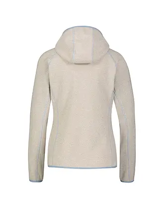 MERU | Chaqueta polar de mujer Horta con capucha | beige